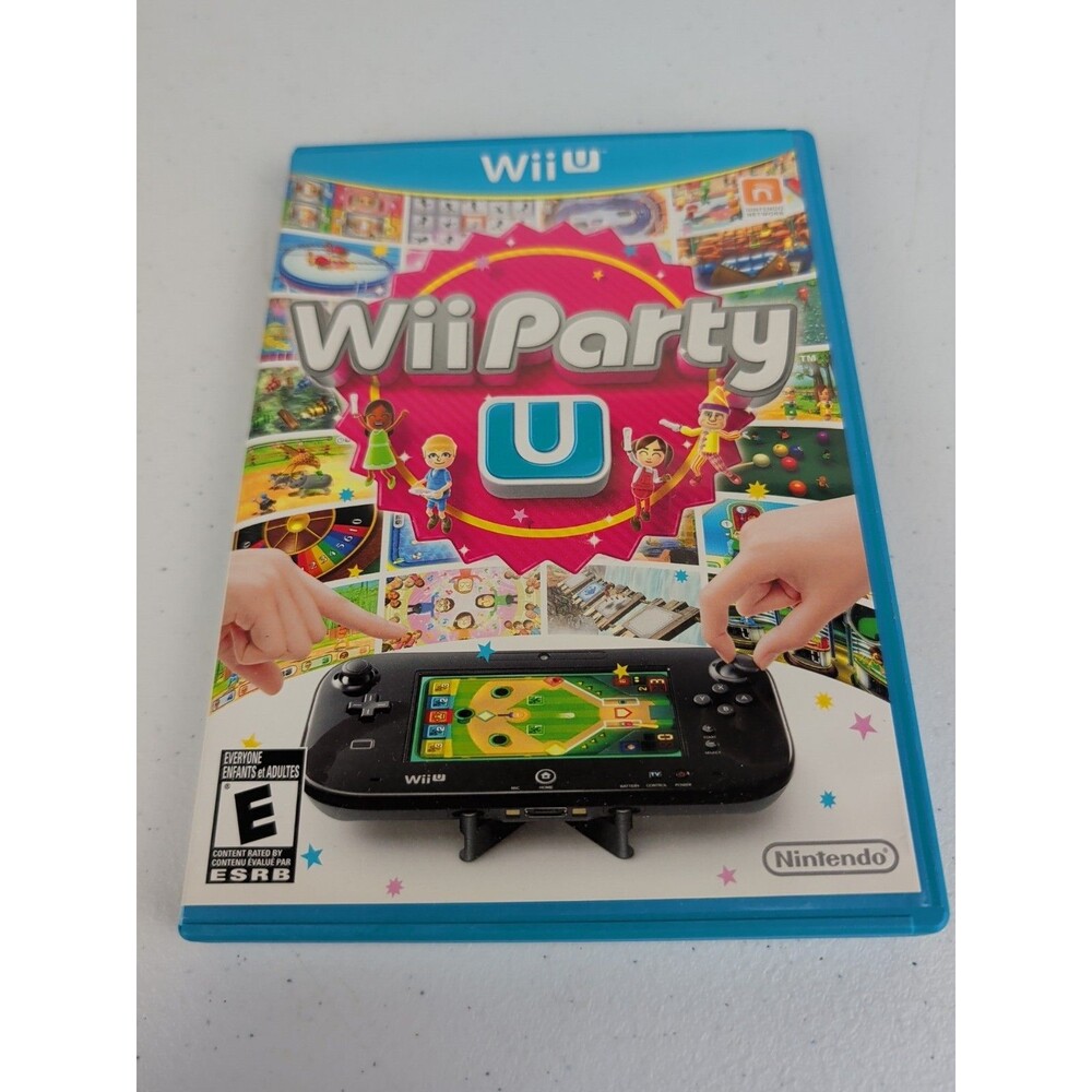 Wii Party U (Nintendo Wii U, 2013) CIB Complete [Tested]